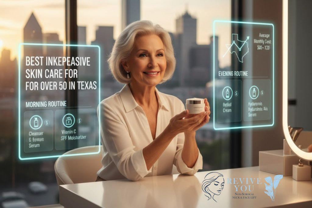Best Inexpensive Skin Care for Over 50 in Texas