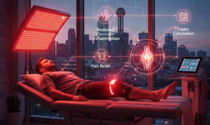 How Red Light Therapy Helps Wound and Injury Healing in Texas